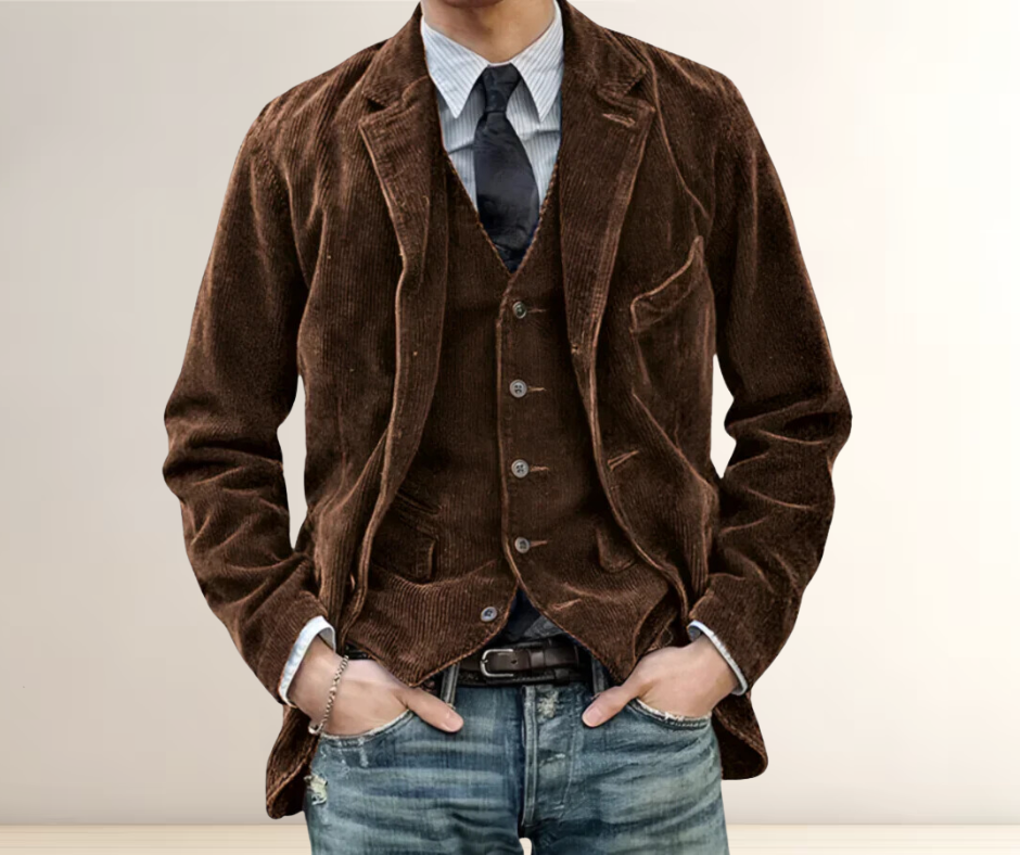 VALE | MATTEO – Retro jacket and vest