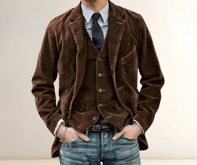 VALE | MATTEO – Retro jacket and vest