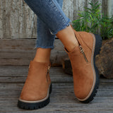 Sophie | Damen Boots hochwertig und elegant – Braun