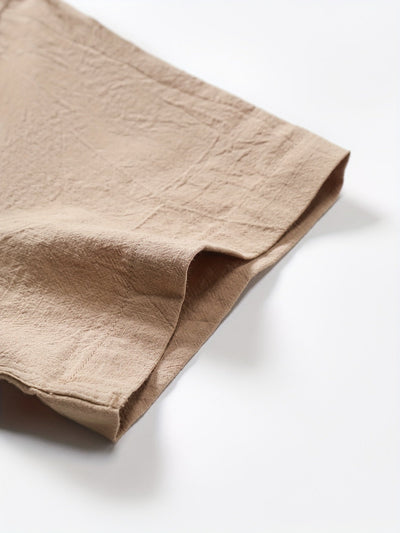 Tejada - Lässiges Baumwollhemd Mit Tasche