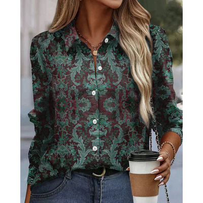 Ardelia® | Lässige Bluse mit langen Ärmeln für Damen