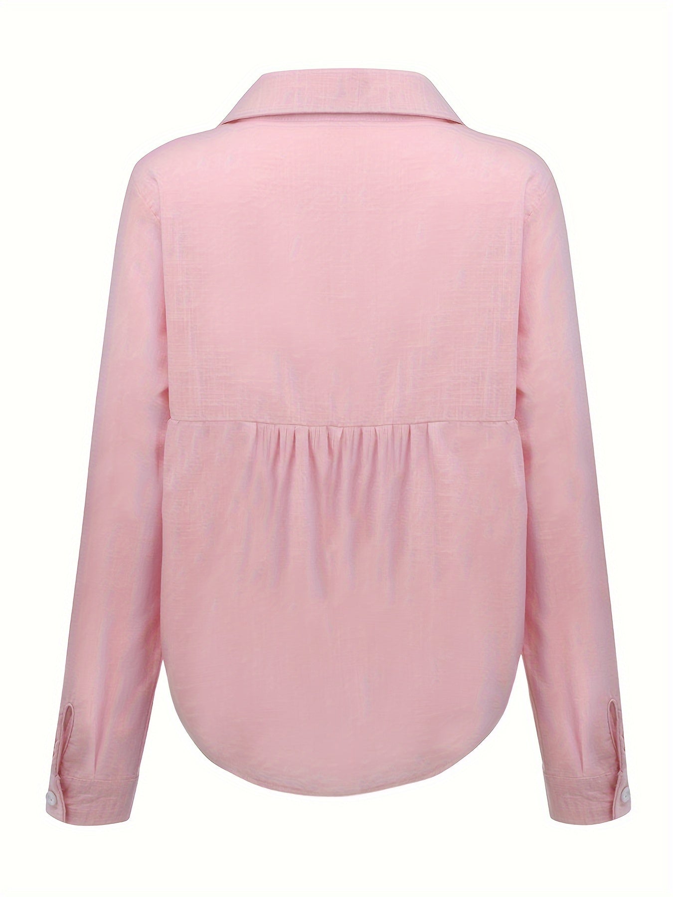 Fabiola® | Elegante Leinenbluse mit langen Ärmeln