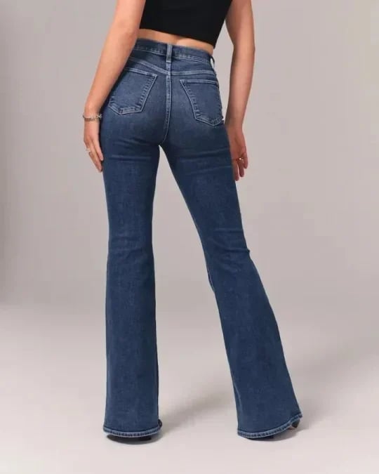 VALE Women’s 2025 Summer Collection | Ultra High Waist Stretch Flared Jeans         Ask ChatGPT