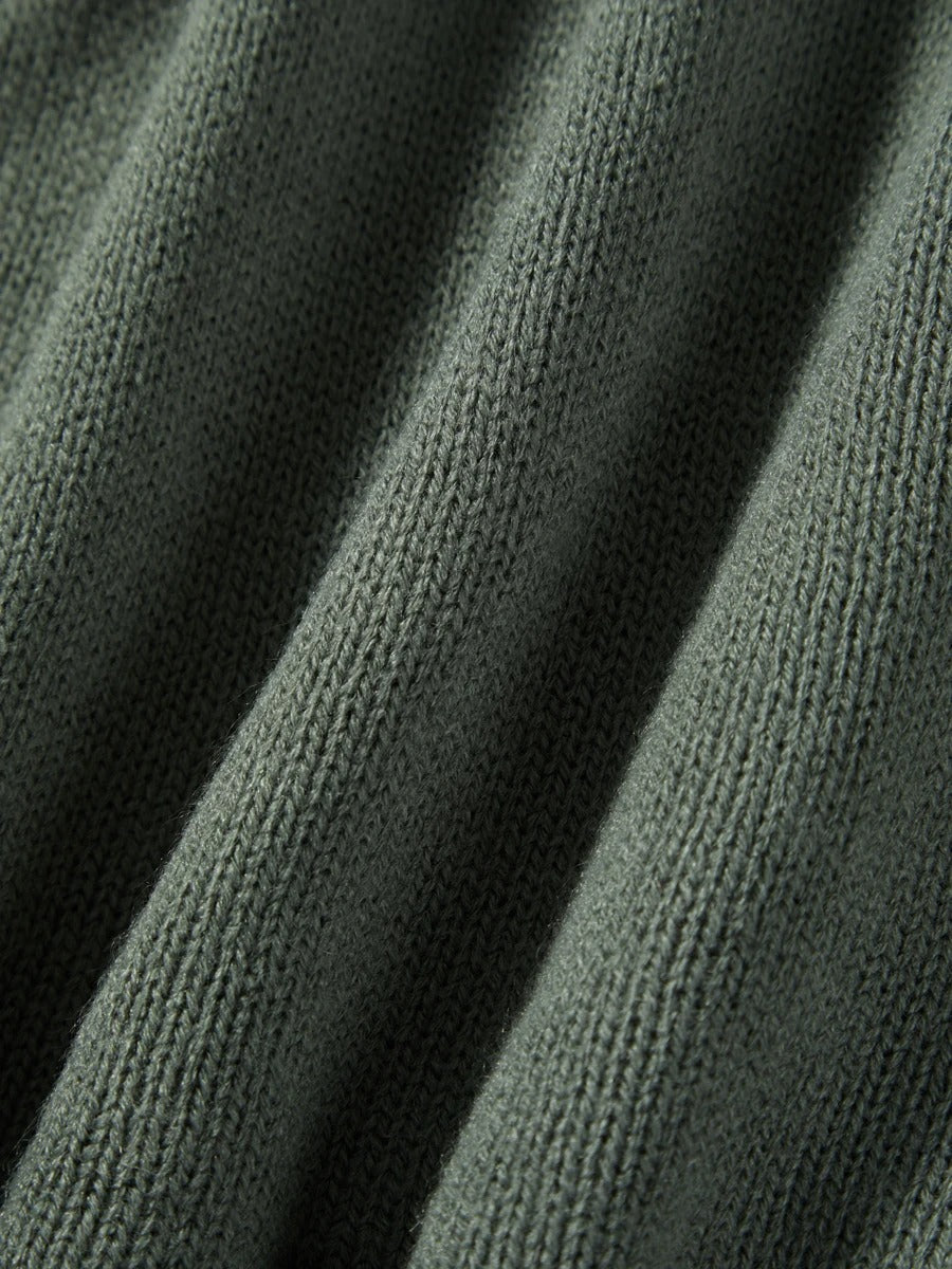 Thaliora® | Figurbetontes Maxikleid mit Volantärmeln