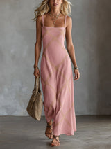 Ardelia - Maxikleid mit weicher Haptik – Rosa