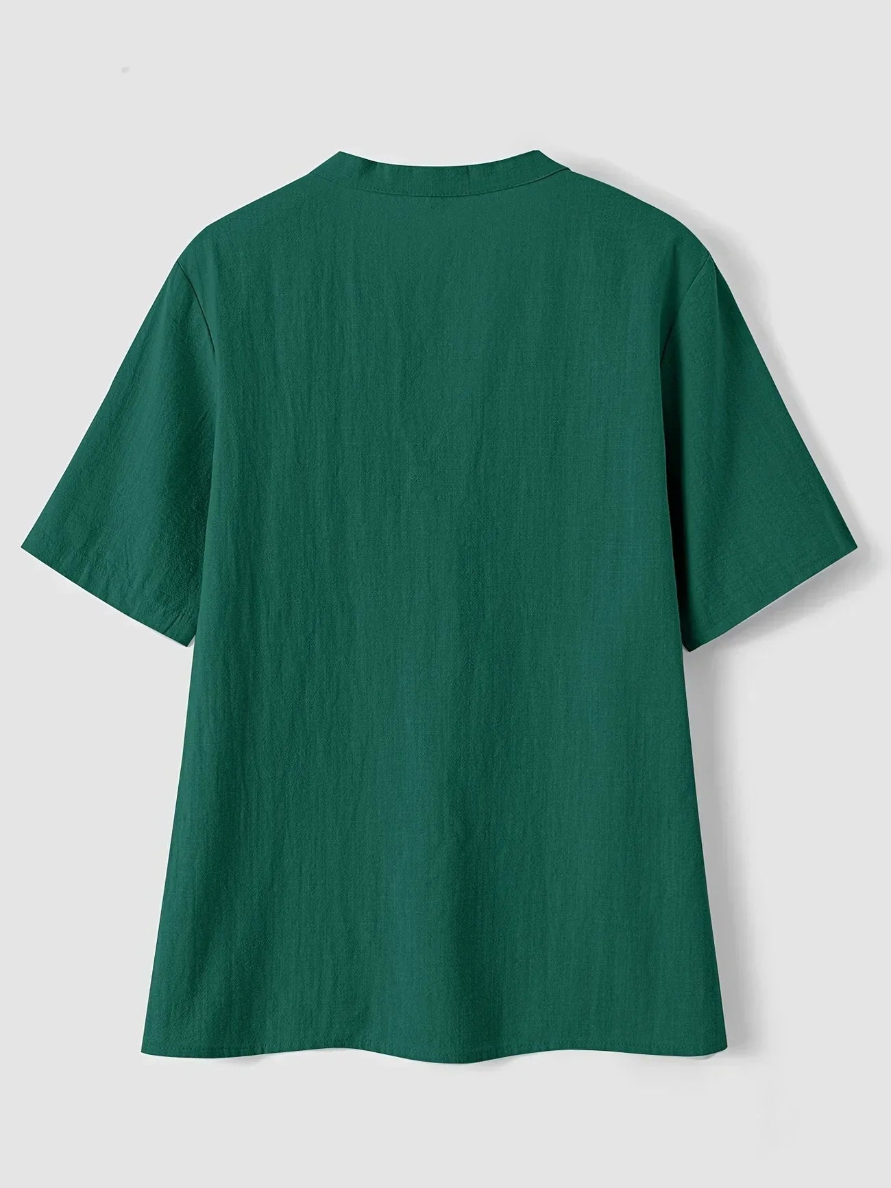 Nerida – Modische Bluse Mit V-Ausschnitt Und Kurzen Ärmeln