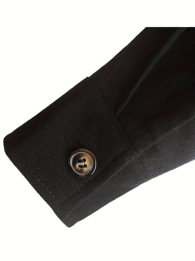 Shayne - Leichtes Hemd Aus Baumwoll Leinen Mit Langen Ärmeln