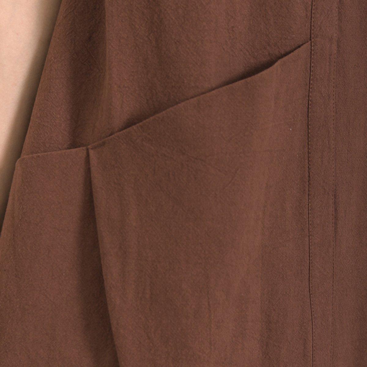 Lara® | Baumwolle Shift-Kleid Leinen Sommerkleid