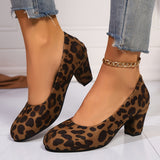 Alina | Damen Pumps stilvoll modern elegant chic – Leopardenmuster