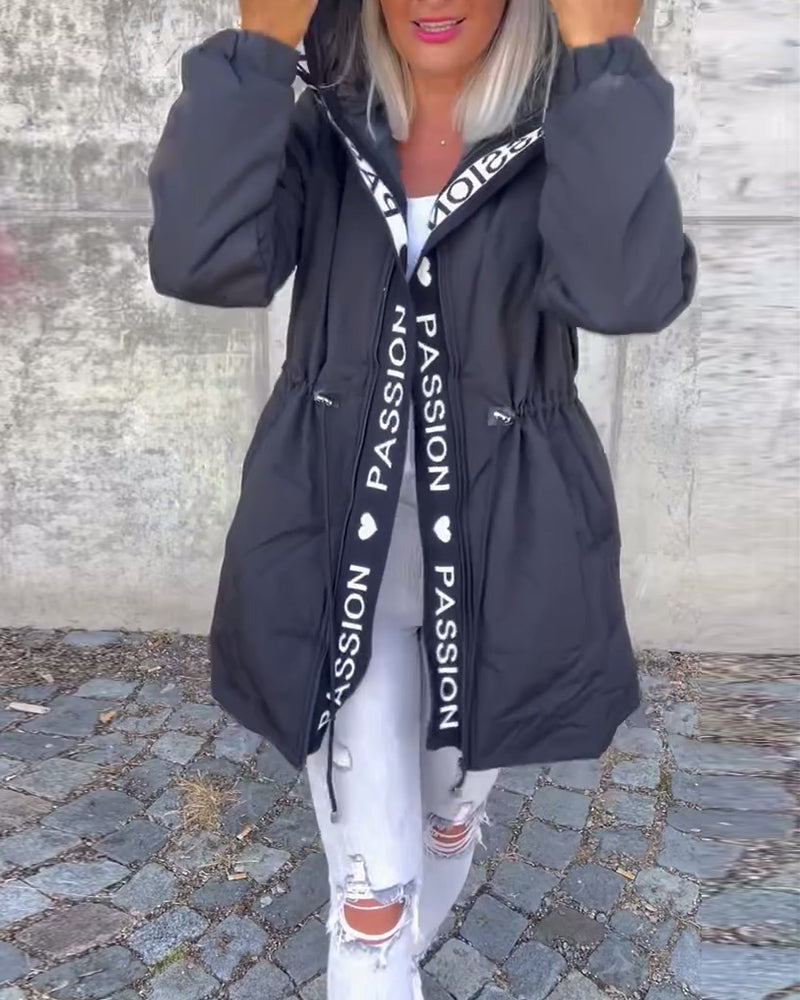 Klaudia® | Damen Jacke mit Reißverschluss