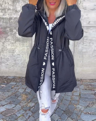 Klaudia® | Damen Jacke mit Reißverschluss