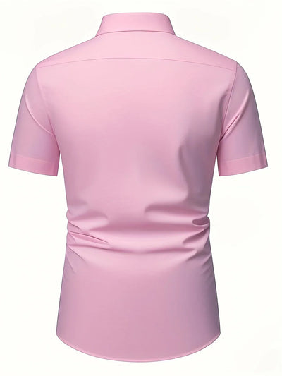 Ezra – Elegantes Schmal Geschnittenes Hemd Mit Knöpfen