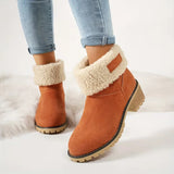 Sofia | Klassische Winterstiefel für Damen – Orange