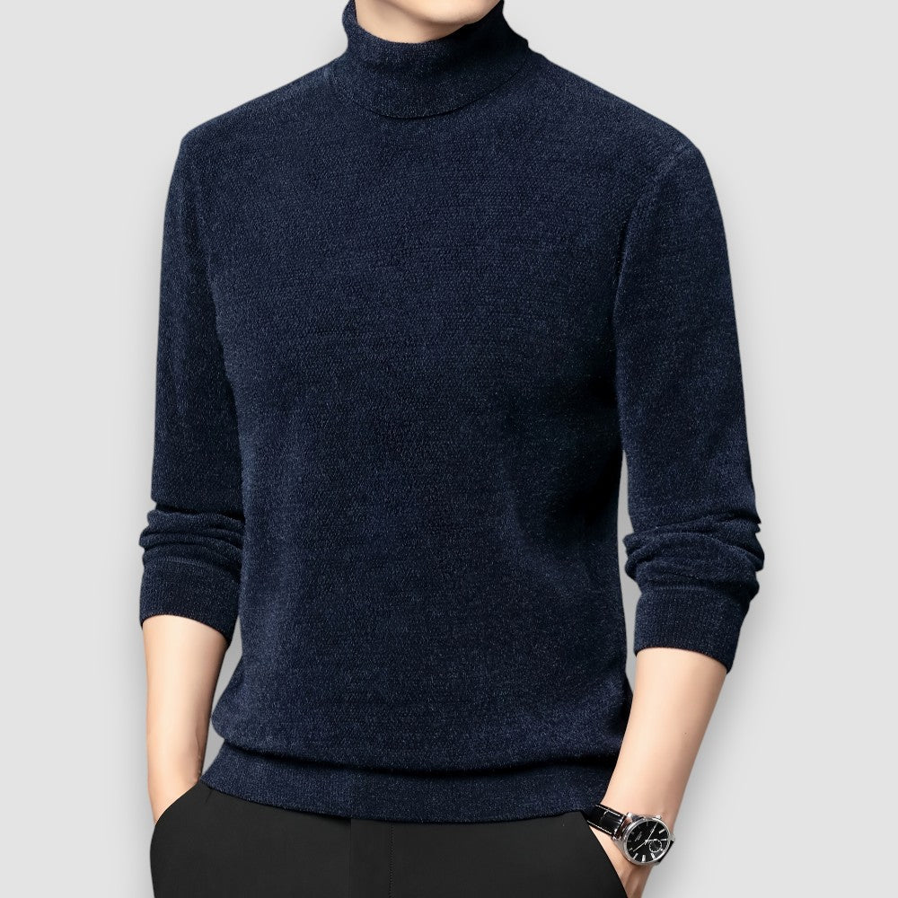 Hugo | Long Sleeve Turtle Neck Sweater
