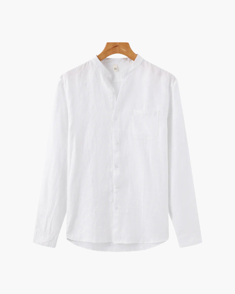 Herren Lässiges Button-Down Hemd | Langarm