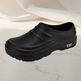 Herren Gummi Hausschuhe – Schwarz