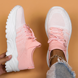 Sneaker für Damen mit Fußgewölbestütze – Pink/Weiß