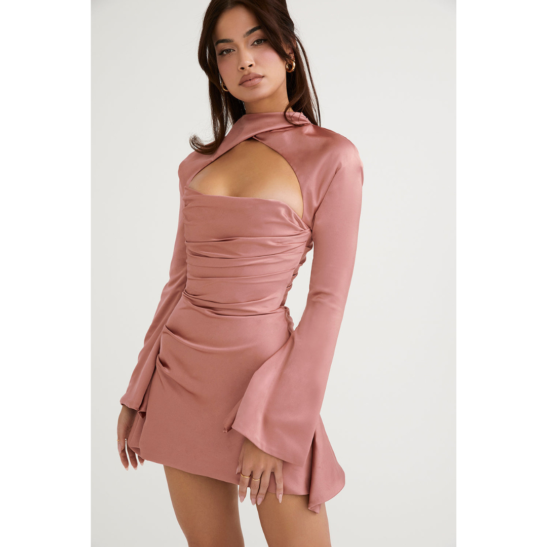 Partykleid Mit Langen Ärmeln Für Damen | Mini