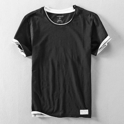 Herren Sommer Rundhals T-Shirt – Lässig