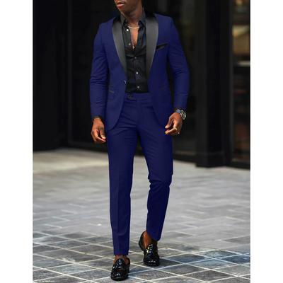 Herren Klassischer Hochzeitsgast-Anzug Set | Moderne