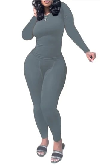 Bequemer Vintage Langer Jogginganzug für Damen | Ideal für den Sommer