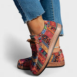 Valenique - Ausdrucksstarker Komfort-Sneaker – Rot