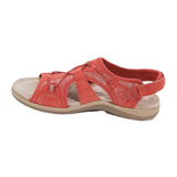 Orthopädische Sandalen Damen – Komfort & Stützfunktion – Rot
