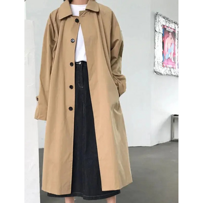 Stylischer Oversized Trenchcoat für Damen | Ideal für den Winter