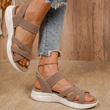 Eulenna | Orthopädische Komfort-Sandalen für Damen – Khaki