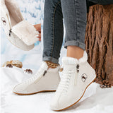 LÉA | BEQUEME WINTERSTIEFELETTEN MIT ERGONOMISCHER STÜTZE – Weiß