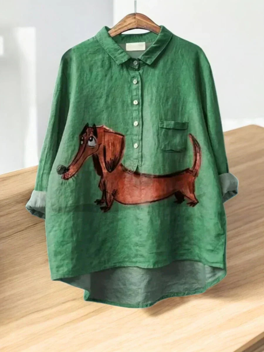 Symela - Klassische Blusen mit Blumenmuster