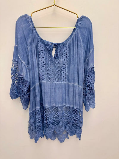 Lurdes – Stilvolles Hemd Mit Rundhalsausschnitt