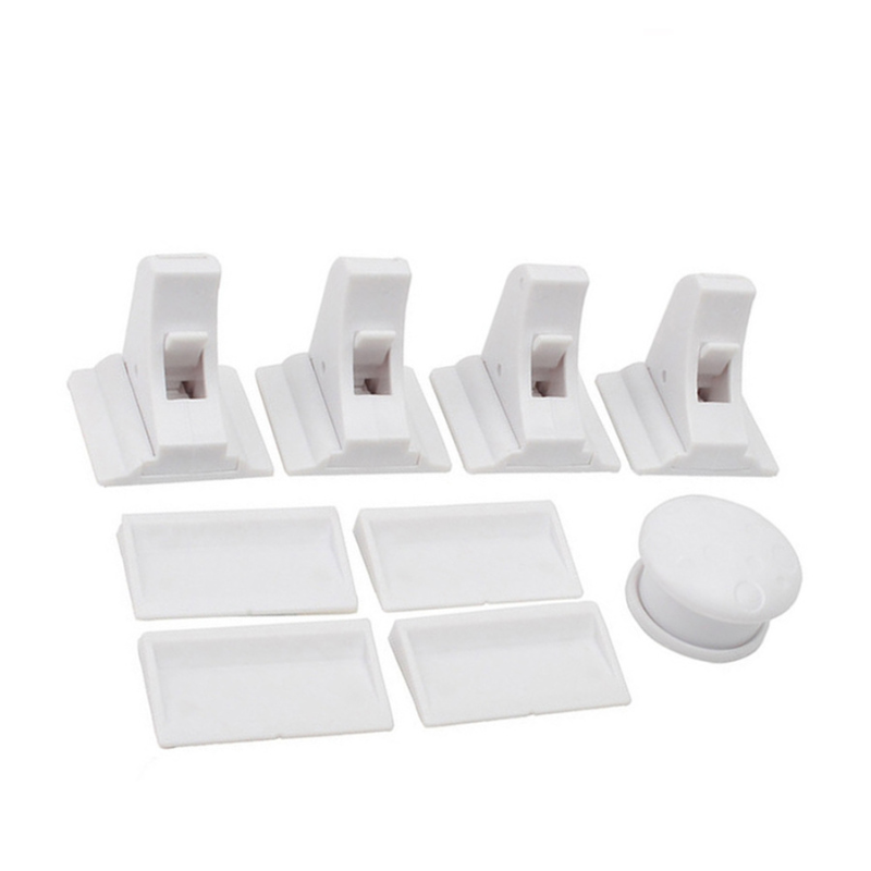 GuardPoint Snap – Unsichtbare Schrank- und Schubladenschloss – Bohrenfrei, Magnetkraft