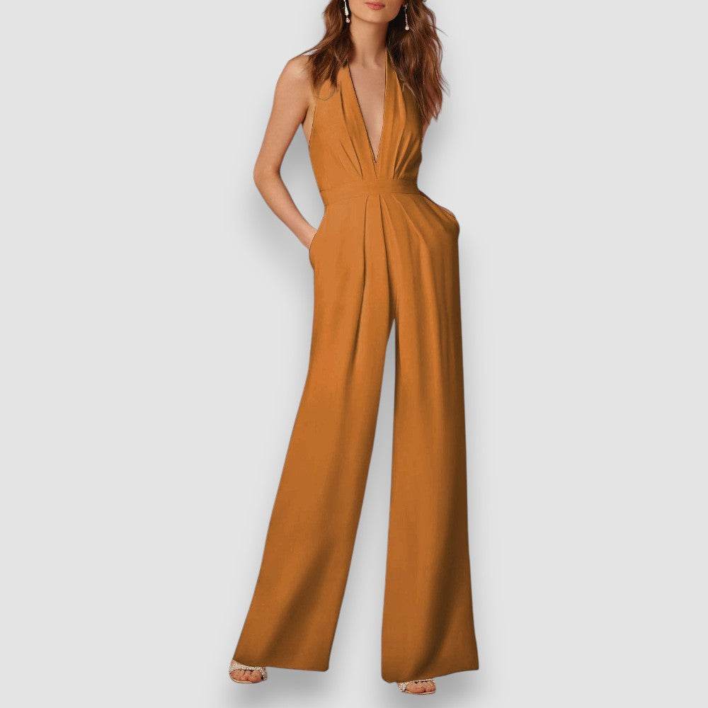 Emilia | Weites Bein Jumpsuit