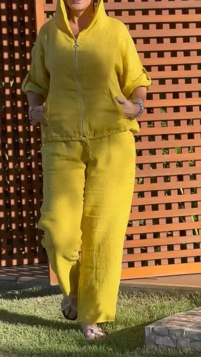 Pietra - Zweiteiliger Anzug Mit Kapuze Und Reißverschluss