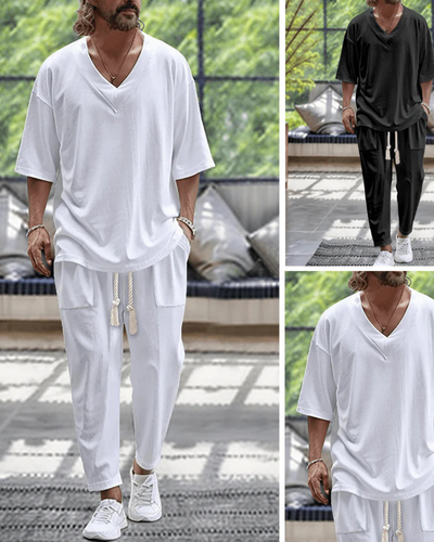 Everino - Lässiges Set aus T-Shirt und Hose