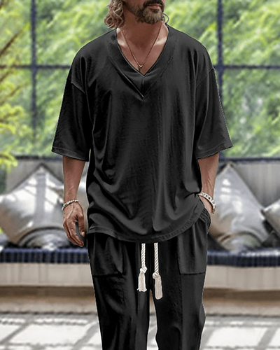 Everino - Lässiges Set aus T-Shirt und Hose