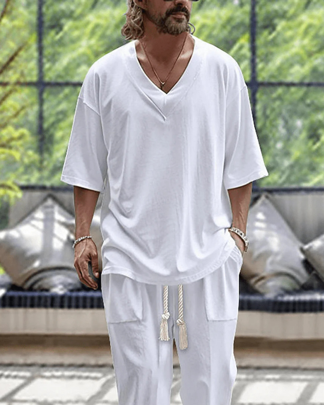 Everino - Lässiges Set aus T-Shirt und Hose