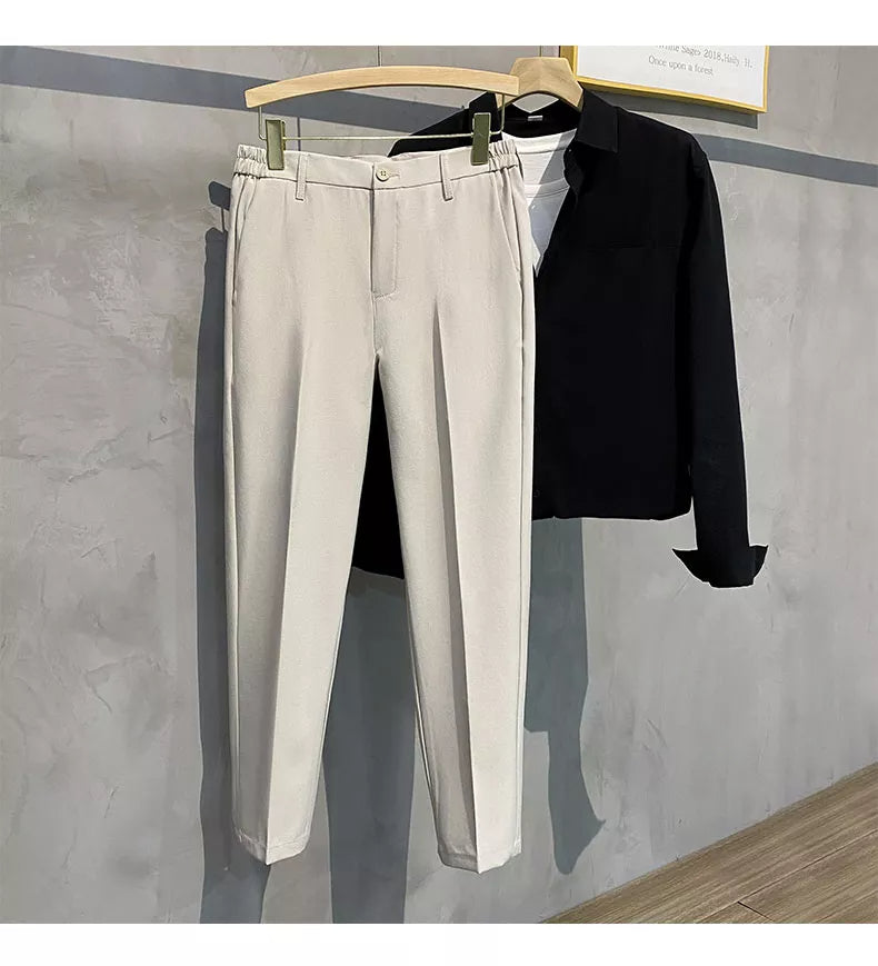 Lässige Stretch-Anzughose Mit Taschen Für Damen |  Perfekt für lässige Tage