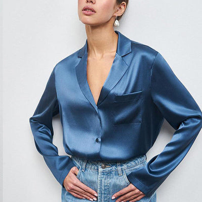 Bruley® | Elegante Bluse mit Reverskragen