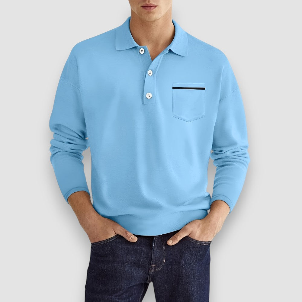 Cardi | Long Sleeve Polo Shirt