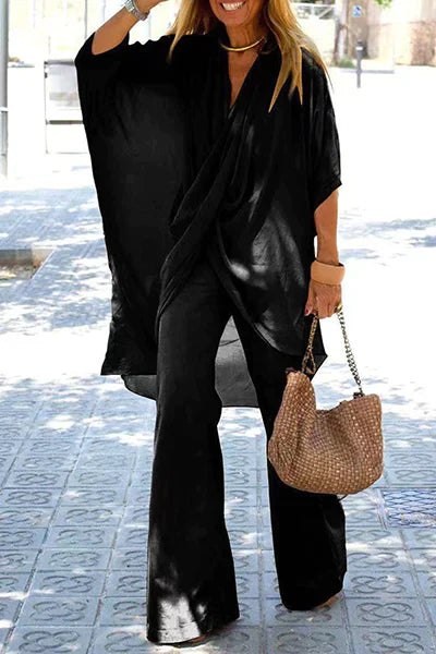 Regina - Asymmetrisches Outfit-Set für Frauen