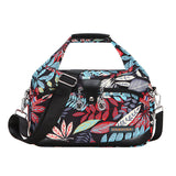 Oella | Diebstahlsichere Handtasche mit 10 Fächern – Fallende Blätter