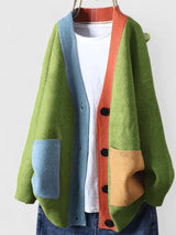 Marisa | Zeitloser Cardigan Damen Ensemble – Grün