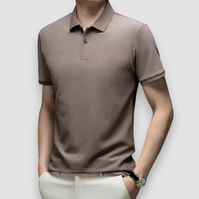Laurent | Cotton Polo Shirt