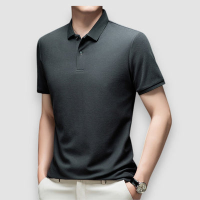 Laurent | Cotton Polo Shirt