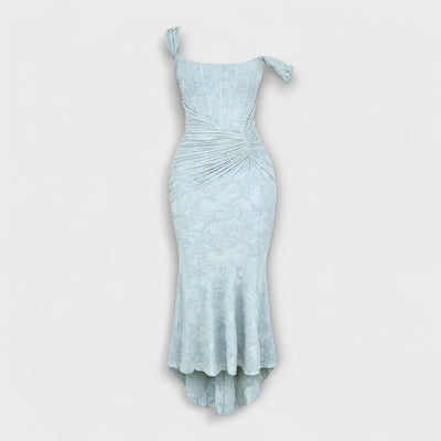 Renske - Stilvolles Maxikleid mit kunstvollem Korsett