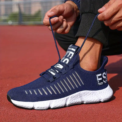 Raul – Atmungsaktiver Sneaker Mit Streifen