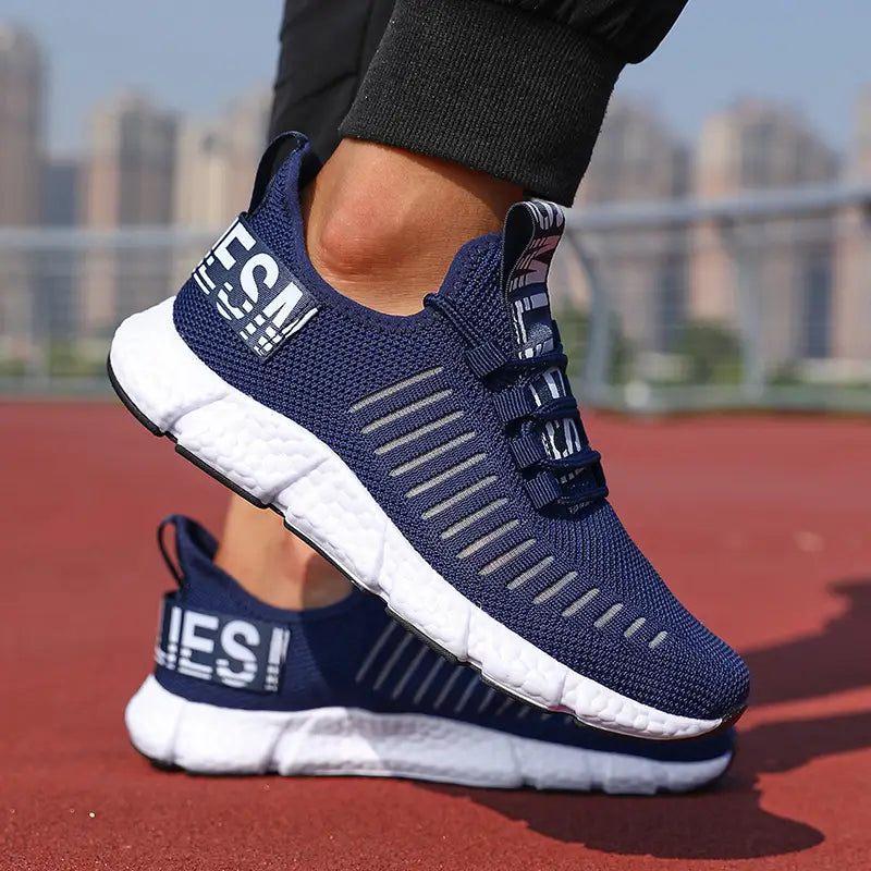 Raul – Atmungsaktiver Sneaker Mit Streifen