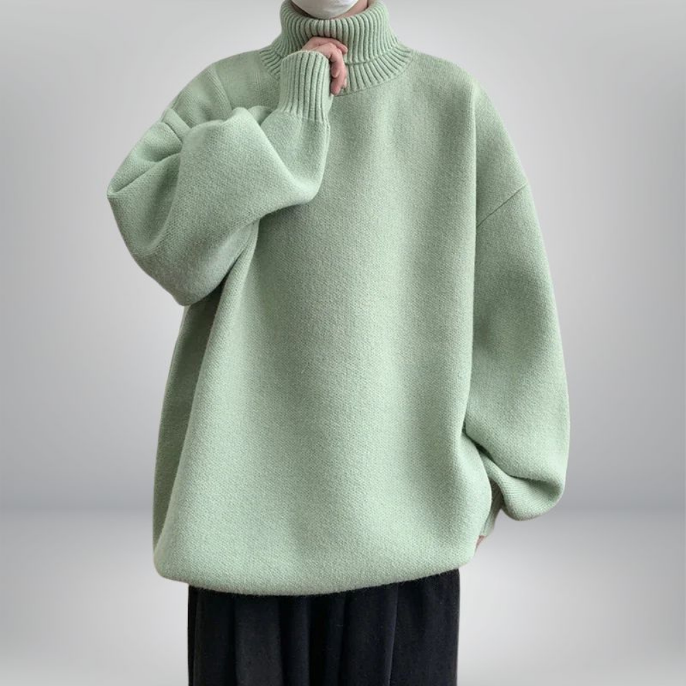 Jethro – Oversized Herrenpullover aus weichem Strick